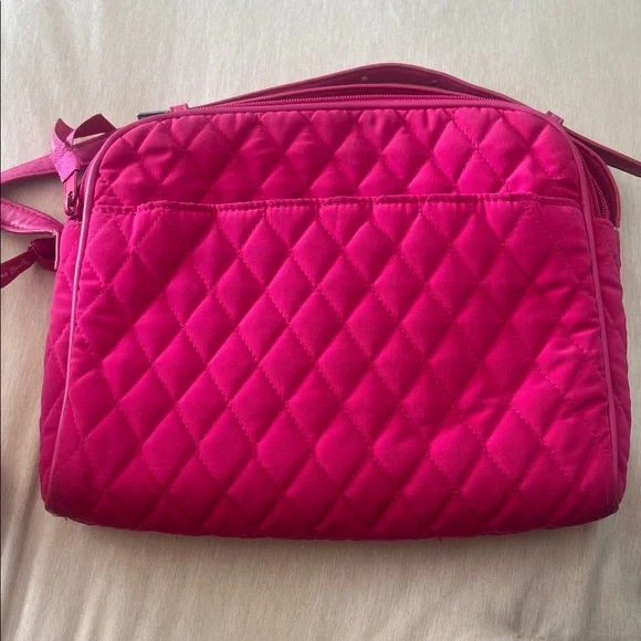 Vera Bradley Pink Quilted Crossbody Bag - Picture 8 of 9